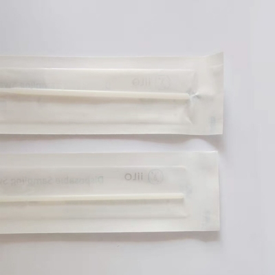 Consommables jetables assemblés en nylon stériles nasopharyngaux d'écouvillon nasal