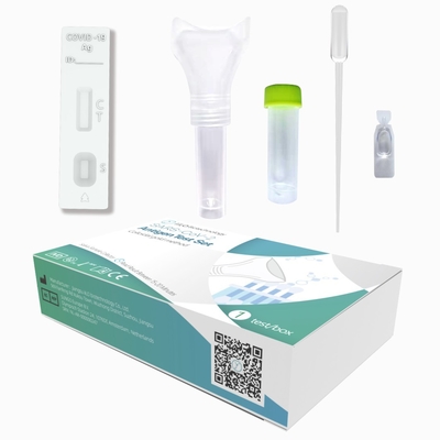 Essai/boîte du kit 1 d'essai d'antigène de salive de la CE SARS-CoV-2