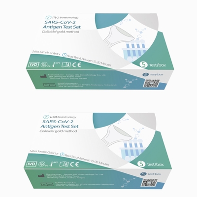 5 kits de essai de maison d'antigène d'essai/boîte 2 ans de plastique de durée de conservation