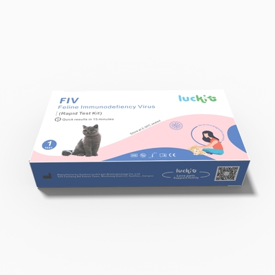 Essai félin Kit Fast Reaction d'animal familier de CAT FIV de virus d'immunodéficit